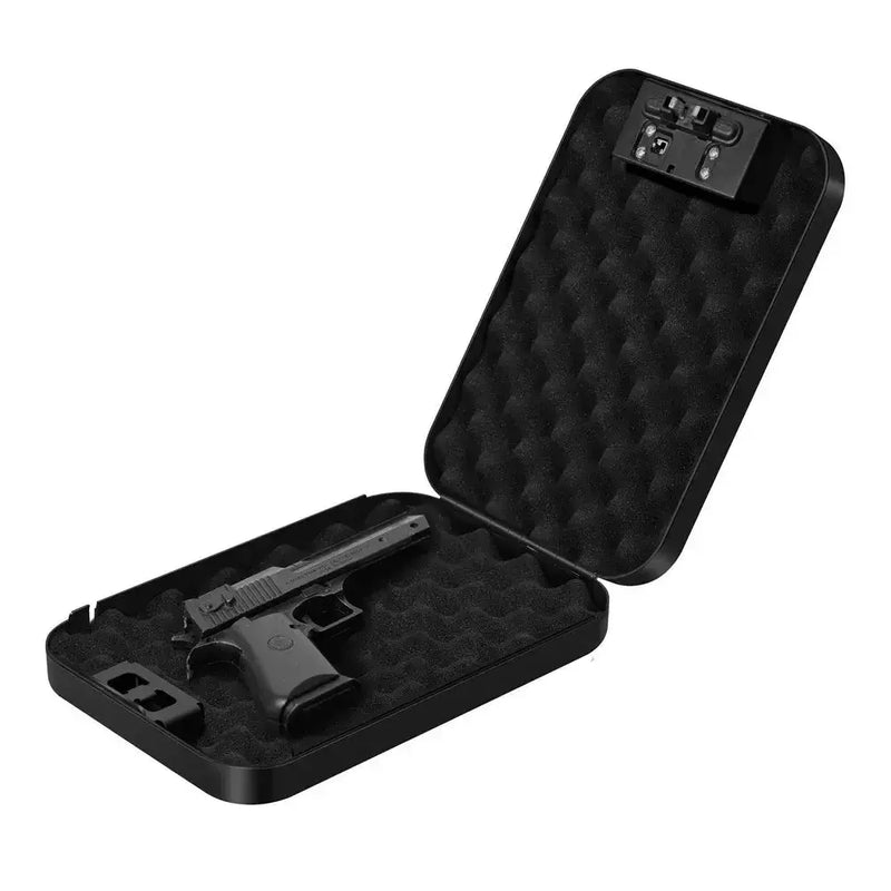 Habicare SS Biometric Safe Box – Mini Fingerprint & Password Vault Biometric Safe Box – Mini Fingerprint & Password Vault