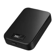 Habicare SS Biometric Safe Box – Mini Fingerprint & Password Vault Biometric Safe Box – Mini Fingerprint & Password Vault