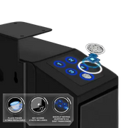 Habicare SS Biometric Handgun Safe with Fingerprint & PIN Biometric Handgun Safe with Fingerprint & PIN