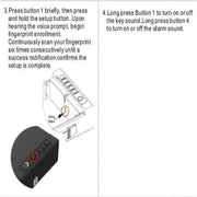 Habicare SS Biometric Portable Gun Safe Box Biometric Portable Gun Safe Box