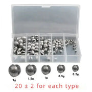Habicare SS Bite Lead Fishing Accessories (100pcs) Bite Lead Fishing Accessories (100pcs)