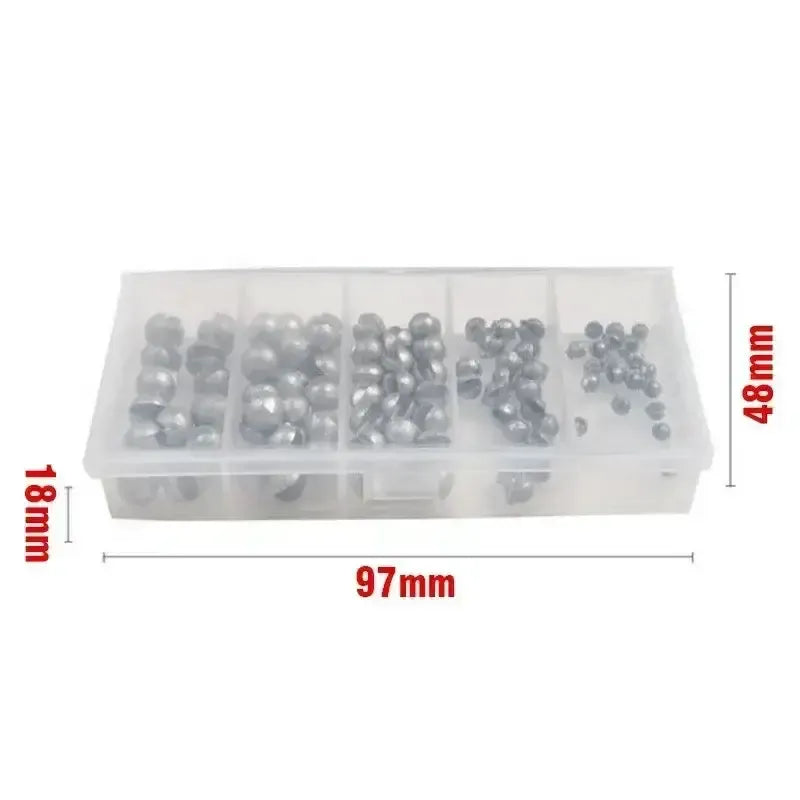 Habicare SS Bite Lead Fishing Accessories (100pcs) Bite Lead Fishing Accessories (100pcs)