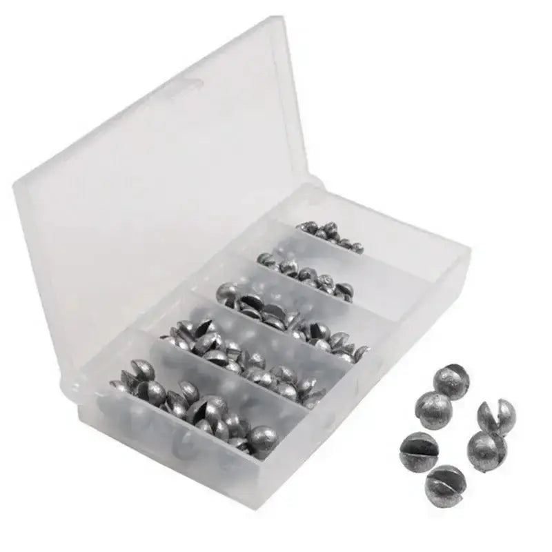 Habicare SS Bite Lead Fishing Accessories (100pcs) Bite Lead Fishing Accessories (100pcs)