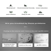 Habicare SS Black Brick Pattern Self-Adhesive Wallpaper (40 Pcs) Black Brick Pattern Self-Adhesive Wallpaper (40 Pcs)