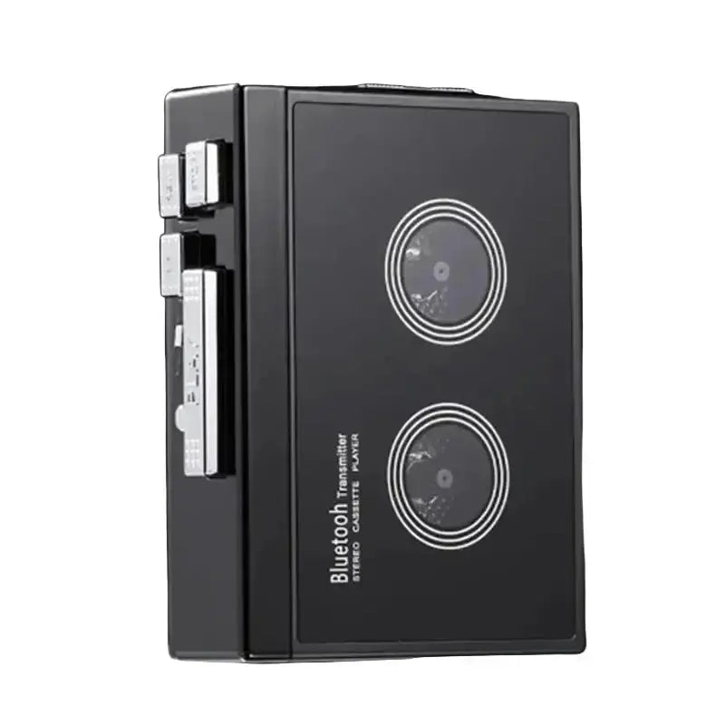 Habicare SS Black Cassette Tape Player with Bluetooth Black Cassette Tape Player with Bluetooth