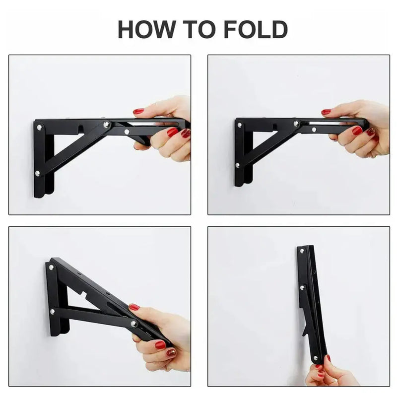 Habicare SS Black Folding Table Brackets for RV & Camper (2PCS) Black Folding Table Brackets for RV & Camper (2PCS)
