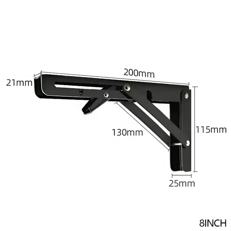 Habicare SS Black Folding Table Brackets for RV & Camper (2PCS) Black Folding Table Brackets for RV & Camper (2PCS)