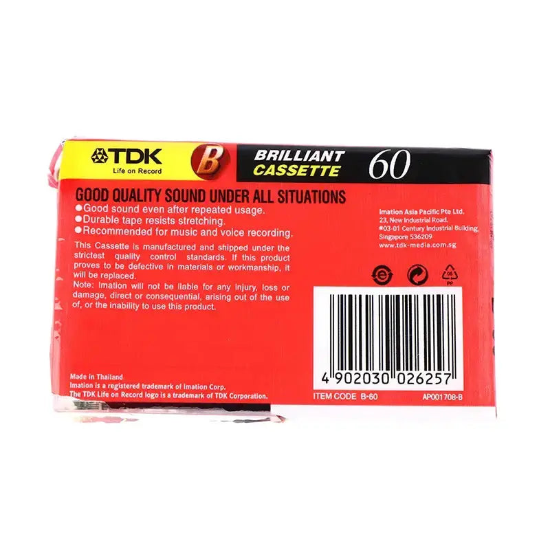Habicare SS Blank Audio Cassette Tapes - 60min (10PCS) Blank Audio Cassette Tapes - 60min (10PCS)
