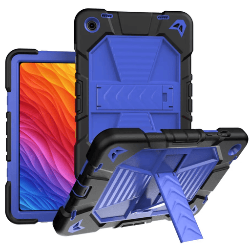 Samsung Galaxy Tab A11 Rugged Shockproof Case with Kickstand (Blue) – view 2