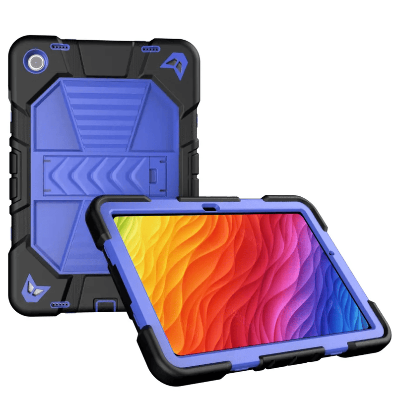 Samsung Galaxy Tab A11 Rugged Shockproof Case with Kickstand (Blue) – view 4