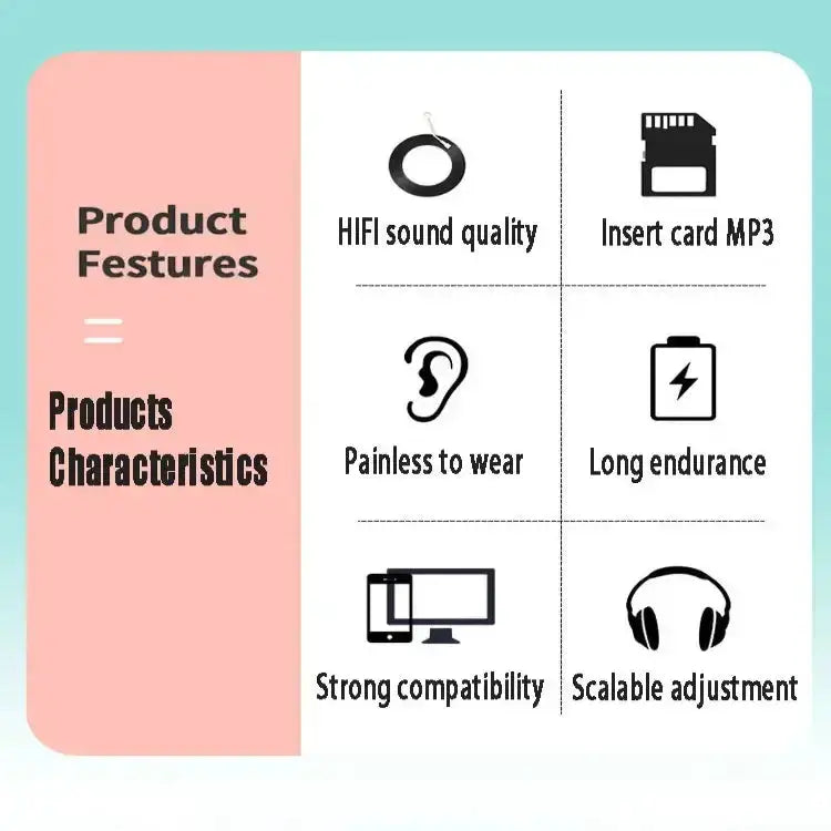 Bluetooth 5.0 Folding Wireless Headset (5 colours available) – view 5