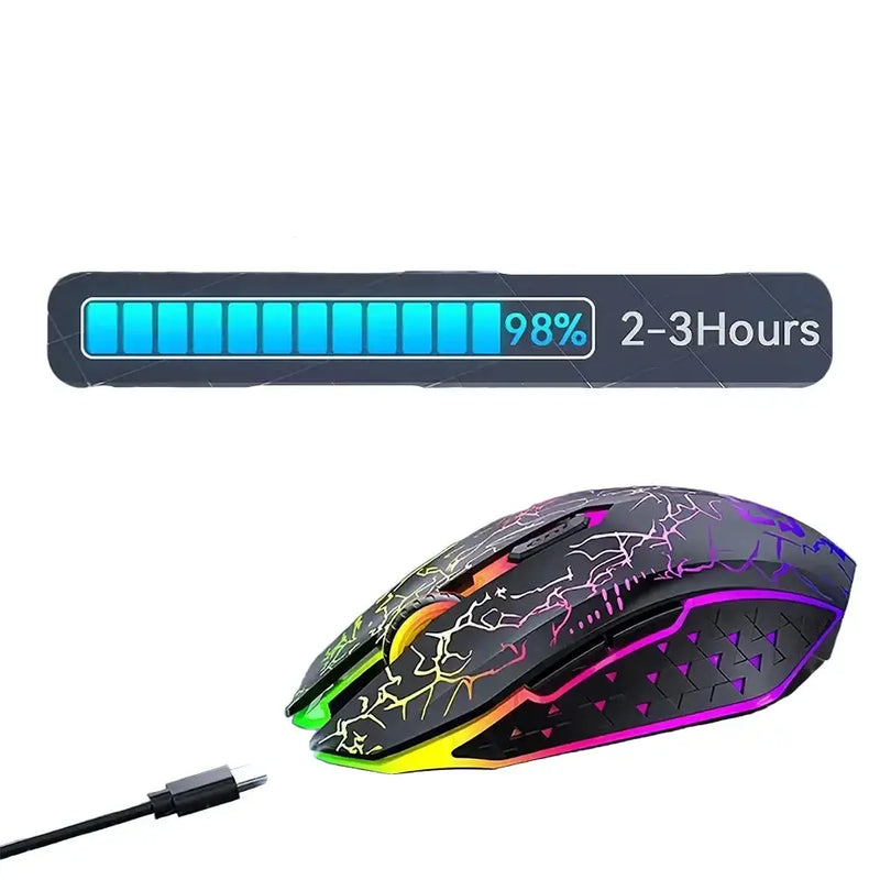 Bluetooth 5.2 RGB Dual-Mode Wireless Gaming Mouse (different models available) – view 4