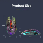 Bluetooth 5.2 RGB Dual-Mode Wireless Gaming Mouse (different models available) – view 13