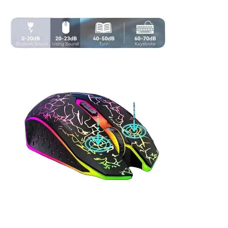 Bluetooth 5.2 RGB Dual-Mode Wireless Gaming Mouse (different models available) – view 10