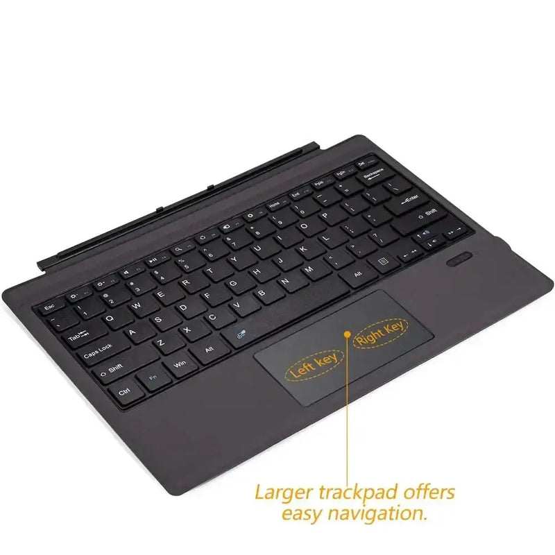 Habicare Bluetooth Backlit Keyboard with Touchpad for Microsoft Surface Pro 3–11, Pro X & Pro 7+ Bluetooth Backlit Keyboard with Touchpad for Microsoft Surface Pro 3–11, Pro X & Pro 7+