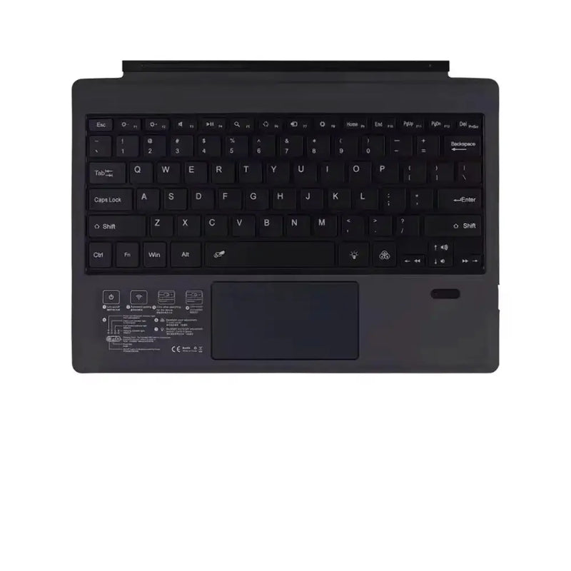 Habicare Bluetooth Backlit Keyboard with Touchpad for Microsoft Surface Pro 3–11, Pro X & Pro 7+ Bluetooth Backlit Keyboard with Touchpad for Microsoft Surface Pro 3–11, Pro X & Pro 7+