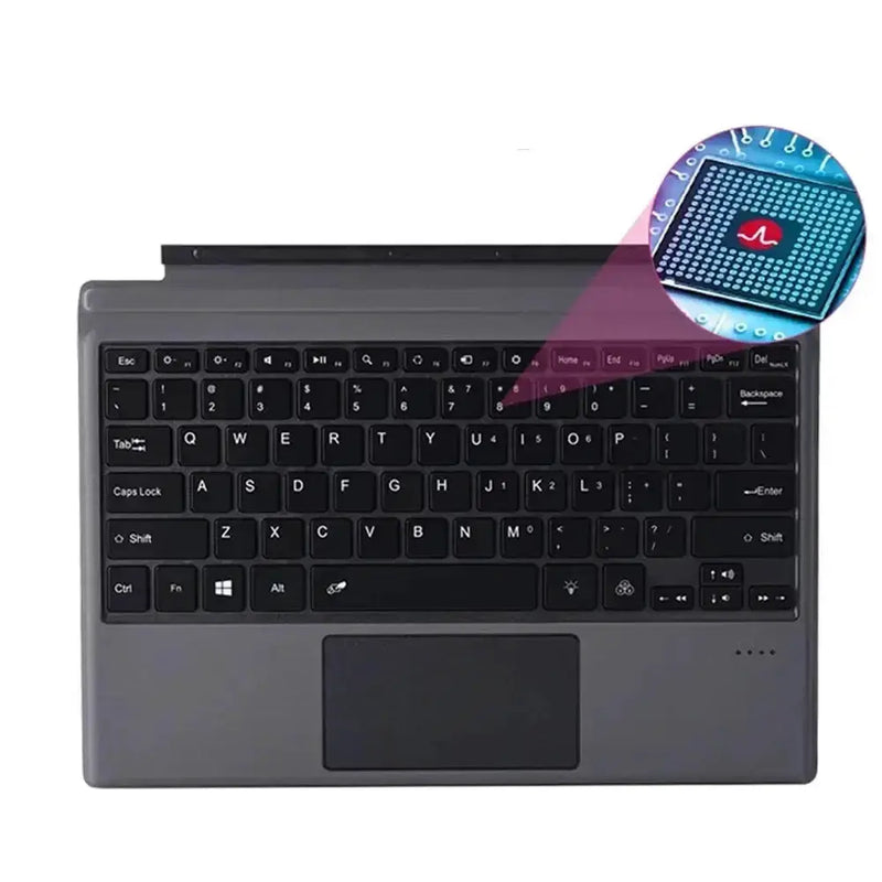 Habicare Bluetooth Backlit Keyboard with Touchpad for Microsoft Surface Pro 3–11, Pro X & Pro 7+ Bluetooth Backlit Keyboard with Touchpad for Microsoft Surface Pro 3–11, Pro X & Pro 7+