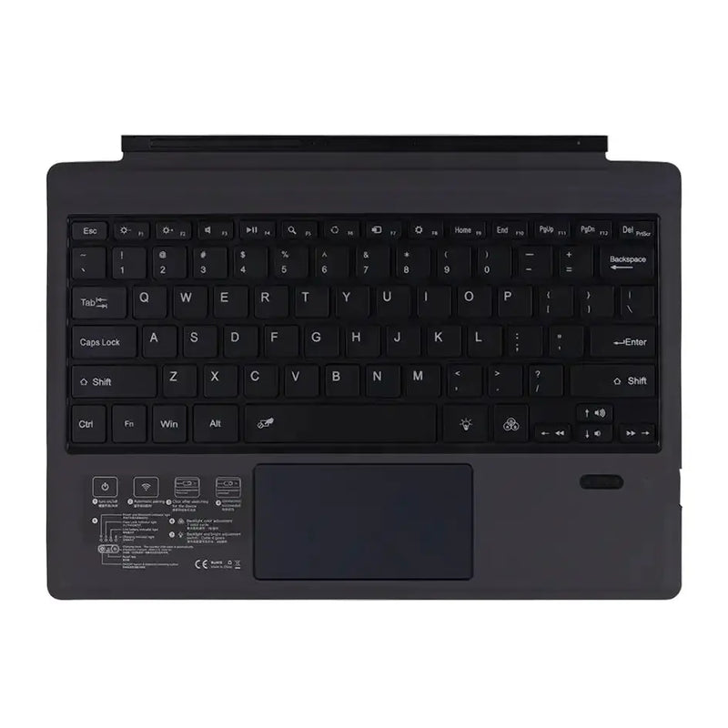 Habicare Bluetooth Backlit Keyboard with Touchpad for Microsoft Surface Pro 3–11, Pro X & Pro 7+ Bluetooth Backlit Keyboard with Touchpad for Microsoft Surface Pro 3–11, Pro X & Pro 7+