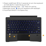 Habicare Bluetooth Backlit Keyboard with Touchpad for Microsoft Surface Pro 3–11, Pro X & Pro 7+ Bluetooth Backlit Keyboard with Touchpad for Microsoft Surface Pro 3–11, Pro X & Pro 7+