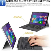 Habicare Bluetooth Backlit Keyboard with Touchpad for Microsoft Surface Pro 3–11, Pro X & Pro 7+ Bluetooth Backlit Keyboard with Touchpad for Microsoft Surface Pro 3–11, Pro X & Pro 7+