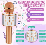 Wireless Bluetooth Karaoke Microphone– 5-in-1 Portable Mic – view 2