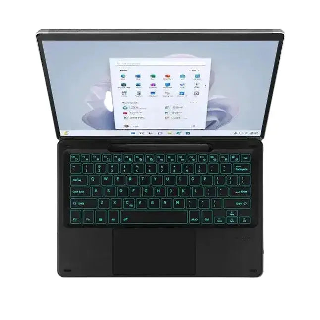 Habicare Bluetooth Backlit Keyboard with Touchpad for Microsoft Surface Pro 8, 9, 10, 11 & Pro X Bluetooth Backlit Keyboard with Touchpad for Microsoft Surface Pro 8, 9, 10, 11 & Pro X