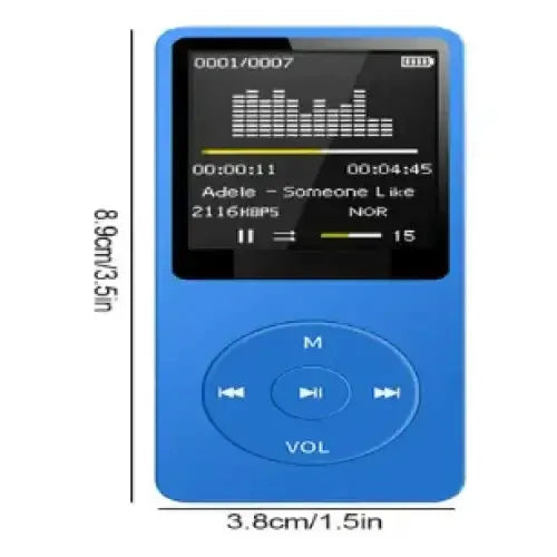 Bluetooth MP3 Player with FM Radio (available in 6 colours) – view 19