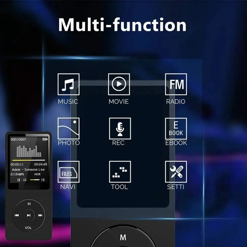 Bluetooth MP3 Player with FM Radio (available in 6 colours) – view 6