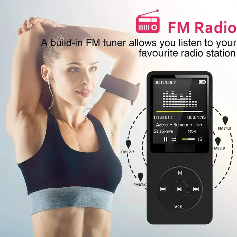Bluetooth MP3 Player with FM Radio (available in 6 colours) – view 4