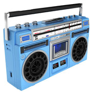 Habicare SS Bluetooth USB Cassette Radio Boombox Bluetooth USB Cassette Radio Boombox