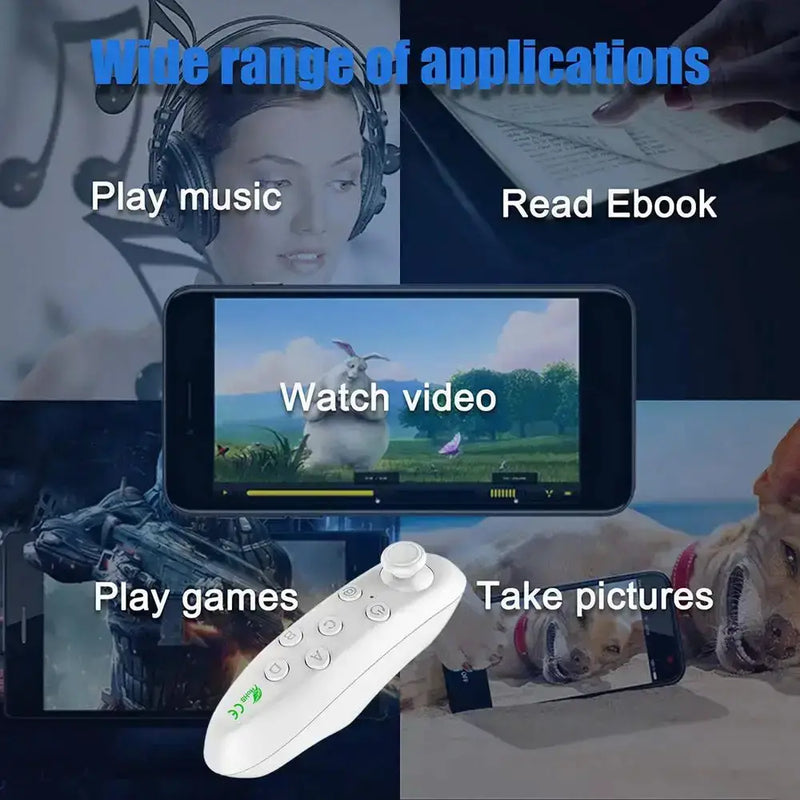 Bluetooth VR Controller Gamepad for Android (Black & White) – view 12