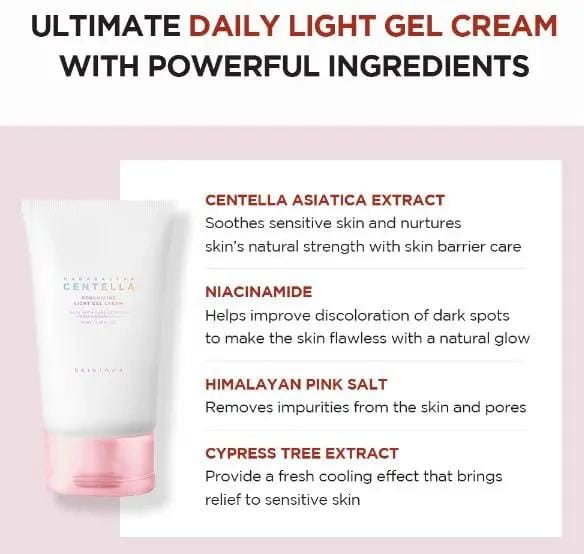 Poppy Gifts Skin Care SKIN1004 Madagascar Centella Poremizing Light Gel Cream 75ml SKIN1004 Madagascar Centella Poremizing Light Gel Cream 75ml