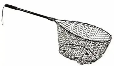 Sea Harvester Boat Landing Net Rubber Bag 60x50cm For Anglers Durable Gentle Tangle Free Catch Cradle