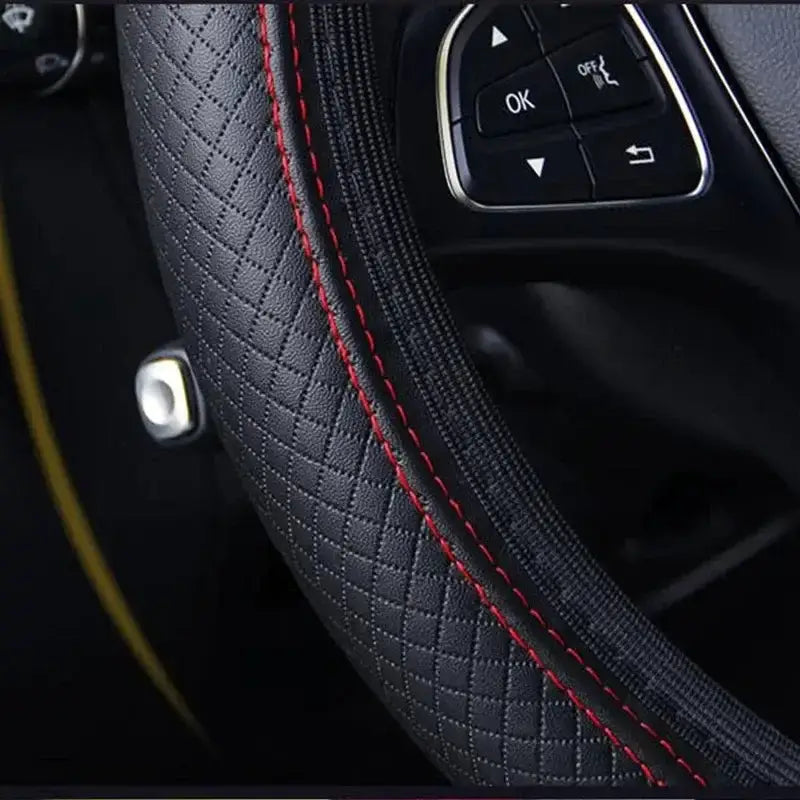 Braided Steering Wheel Cover (different colours available) – view 2