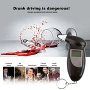 Habicare HBC Breathalyzer (with extra mouth pieces) Habicare Portable Digital Breathalyzer with LCD