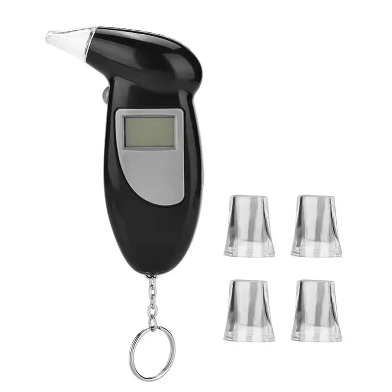 Habicare HBC Breathalyzer (with extra mouth pieces) Habicare Portable Digital Breathalyzer with LCD