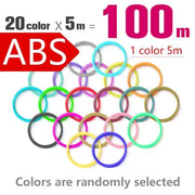 Habicare SS Brilliant Colour 3D Pen Filament (1.75mm ABS/PLA/PCL) Brilliant Colour 3D Pen Filament (1.75mm ABS/PLA/PCL)