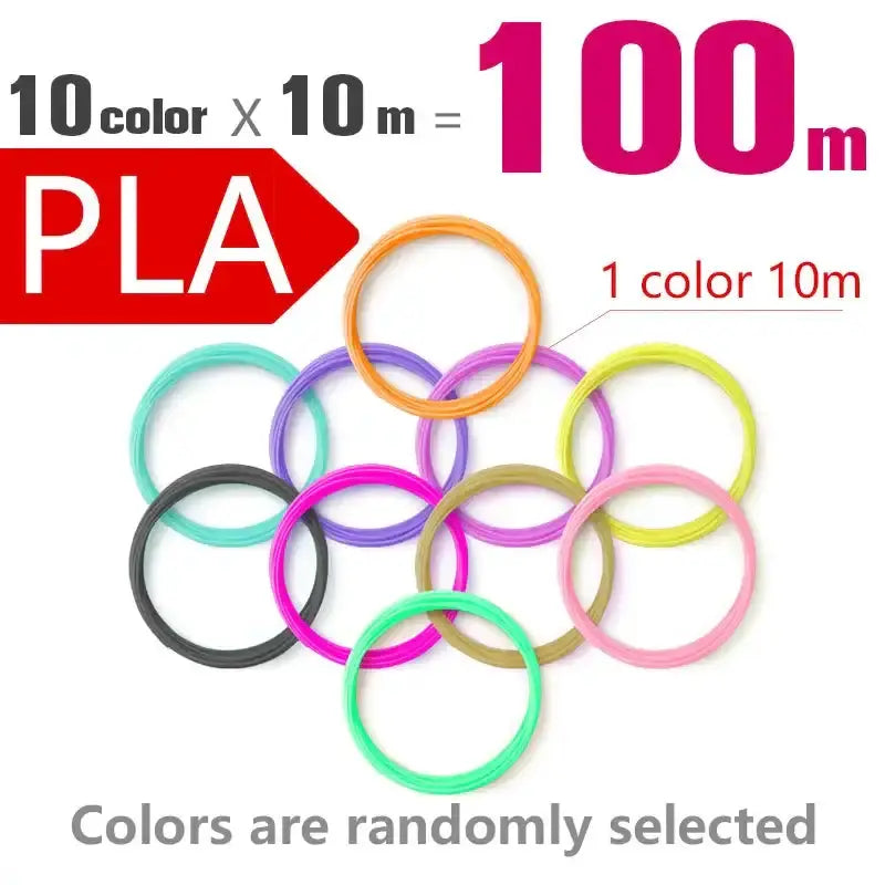 Habicare SS Brilliant Colour 3D Pen Filament (1.75mm ABS/PLA/PCL) Brilliant Colour 3D Pen Filament (1.75mm ABS/PLA/PCL)