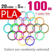 Habicare SS Brilliant Colour 3D Pen Filament (1.75mm ABS/PLA/PCL) Brilliant Colour 3D Pen Filament (1.75mm ABS/PLA/PCL)