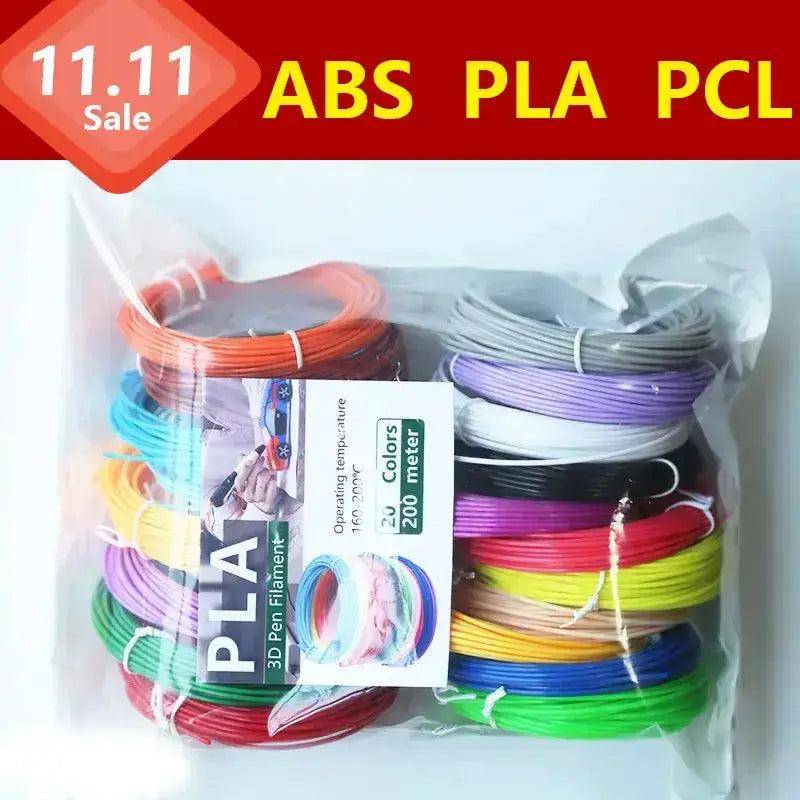 Habicare SS Brilliant Colour 3D Pen Filament (1.75mm ABS/PLA/PCL) Brilliant Colour 3D Pen Filament (1.75mm ABS/PLA/PCL)