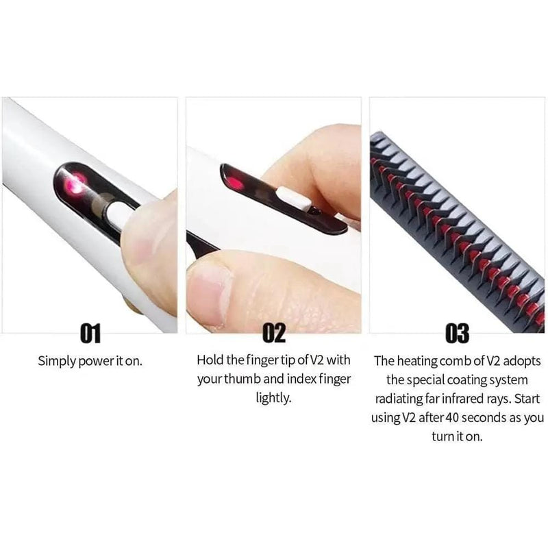 BroDeals hair styling Beard Straightener Beard Straightener