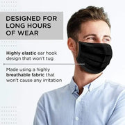 BroDeals Health & Beauty Black Masks 150pcs Black Masks 150pcs