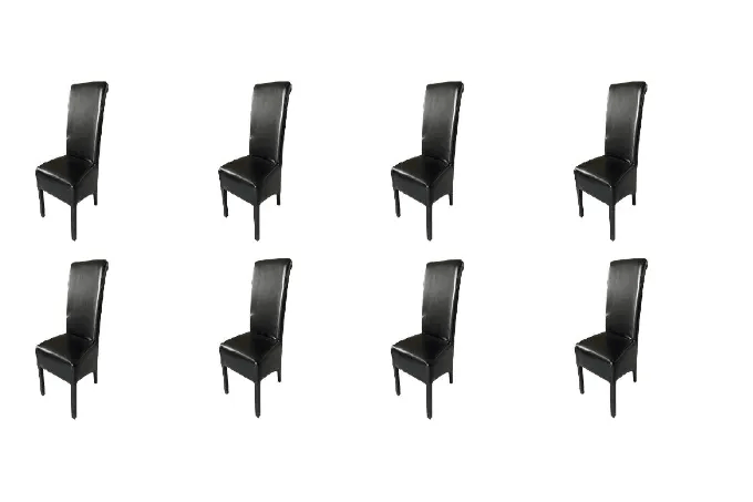 BroDeals Kitchen & Dining Room Chairs Dining Chair Set of 8 Dining Chair Set of 8