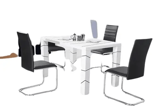 BroDeals Kitchen & Dining Room Chairs Mona Dining Set 5 Pcs Mona Dining Set 5 Pcs