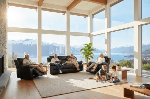 BroDeals Sofas Katie Manual Recliner Lounge Suite Katie Manual Recliner Lounge Suite