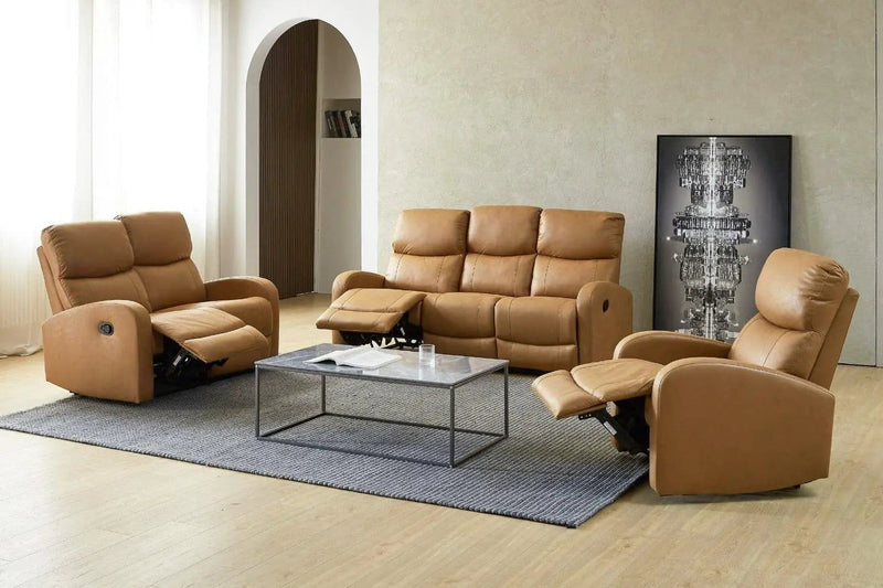 BroDeals 3 seater Sofa Ruth Manual Recliner 3+2+1 Seater Sofa Ruth Manual Recliner 3+2+1 Seater Sofa