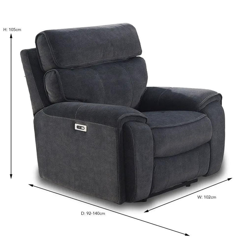 BroDeals Arm Chairs, Recliners & Sleeper Chairs Ashleigh Electric Recliner Armchair Ashleigh Electric Recliner Armchair