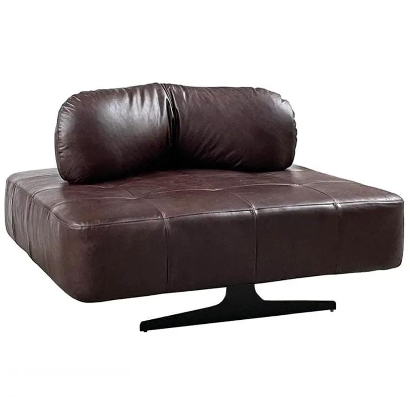BroDeals Arm Chairs, Recliners & Sleeper Chairs Georgio XL Leather Chair Cuba Brown Georgio XL Leather Chair Cuba Brown