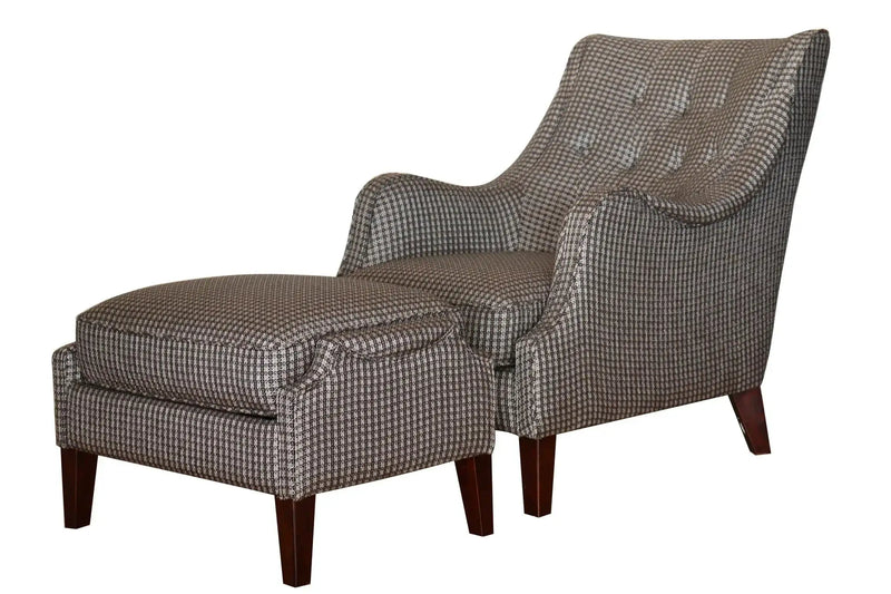 BroDeals Arm Chairs, Recliners & Sleeper Chairs Leisure Armchair and Ottoman Leisure Armchair and Ottoman