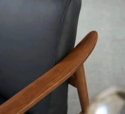 BroDeals Arm Chairs, Recliners & Sleeper Chairs Mid-Century Armchair Black Mid-Century Armchair Black